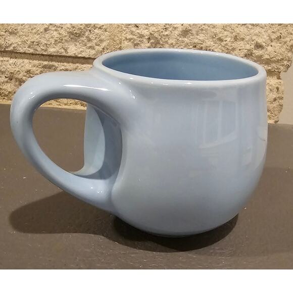 Starbucks Mugs Light Blue Pot Belly Barrel 16 oz Coffee Tea Mug (2)- 2005 - Picture 4 of 6
